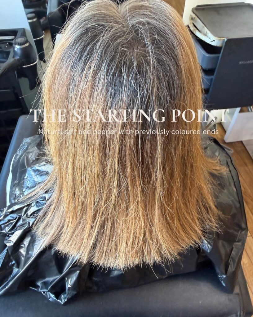 Grey Blending Hair 